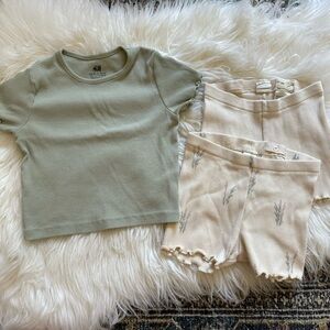 H&M Shirt & Shorts Set